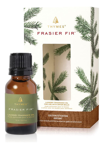 Thymes Aceite De Fragancia Para Ropa Sucia, Abeto Frisco, 0.