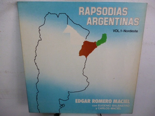 Edgar Romero Maciel Rapsodias Argentinas V1 Vinilo Argentino