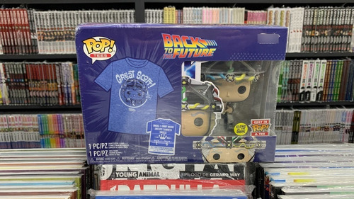 Imagen 2 de 4 de Funko Pop! Back To The Future - Doc With Helmet + Tee * L *