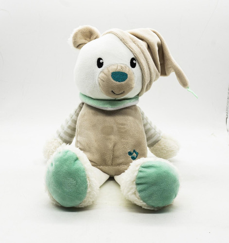 Oso De Peluche Con Luz Y Sónido Juguete Para Bebe