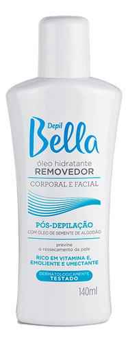 03 Óleo Removedor Pós Depilação Algodão Depil Bella 140ml