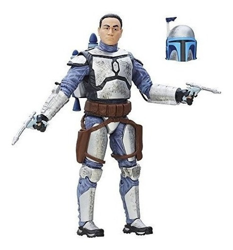 Star Wars La Serie Negra Jango Fett De 6 Pulgadas