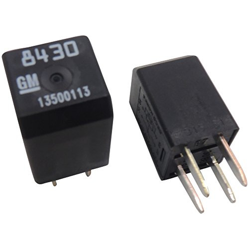 New Oem 13500113 Gm Relays 2-pack Multi-function 4-pin ...
