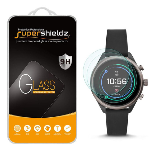 Supershieldz Diseñado Para Fossil Sport Smartwatch 4 (paq...