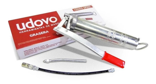 Grasera Manual 1000cc Engrasador Bomba + 2 Mangueras - Udovo