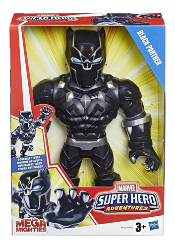 Boneco Playskool Heroes Mega Mighties Pantera Negra E4132