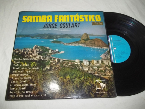 Lp Vinil - Jorge Goulart - Samba Fantástico