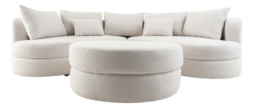 Sala Modular Carrara Hueso Këssa Muebles