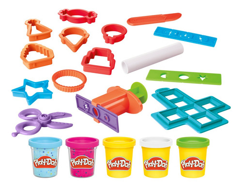 Set De Masa Moldeable Play-doh Crea Regalos De Juguete Multicolor