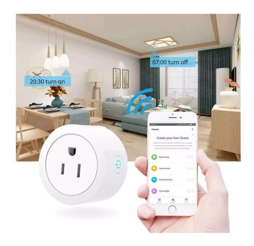 Imagen 5 de 8 de Contacto Inteligente Wifi Alexa, Google Home, iPhone/android