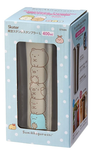 Vaso Térmico Acero Inoxidable Kawaii Importado Japón 400ml