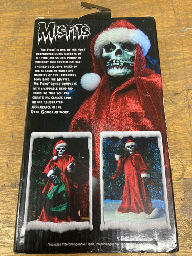 Fiend Navideño Misfits Holiday Neca 8 Clothed Original