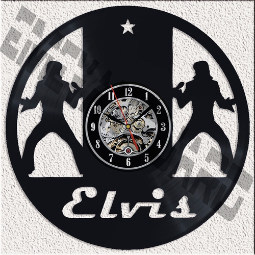 Reloj Elvis Presley Vinilo Ideal Regalo. El 2do. Al 20%off
