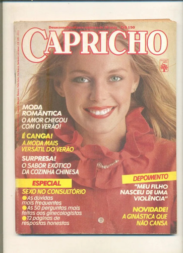 Revista Capricho N. 554  - Ano  Fevereiro  De 1982