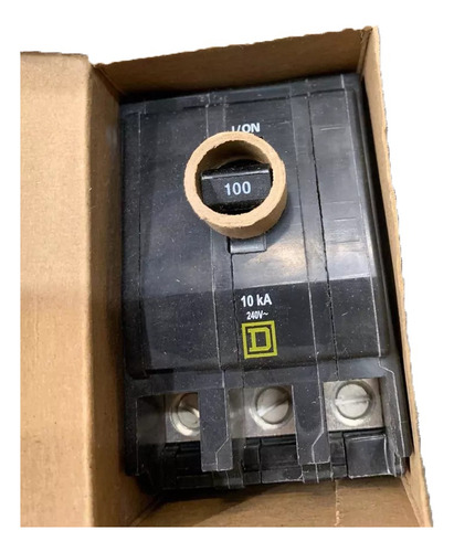 Interruptor Termomagnetico Square D Qo3100 3polos 100amperes