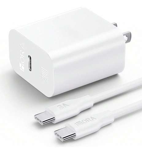 Turbo Cargador Tipo C A C Con Cable 20w