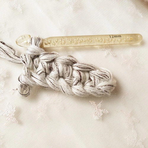 Imagen 6 de 7 de Set De 4 Crochet Jumbo Grueso 12 A 20mm + Accesorios (31pcs)