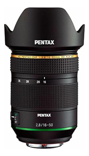 Pentax Hd 0.630-1.969 In F2.8ed Plm Aw Lente De