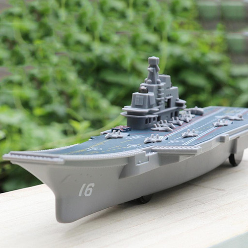 Brinquedo Porta-aviões Modelo De Navio De Guerra Elétrico