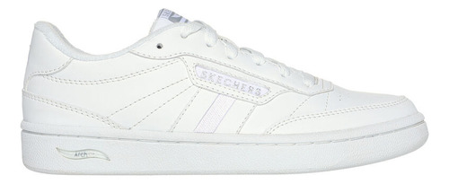 Tenis Mujer Skechers Arch Fit Classic Comodo Sneakers Blanco