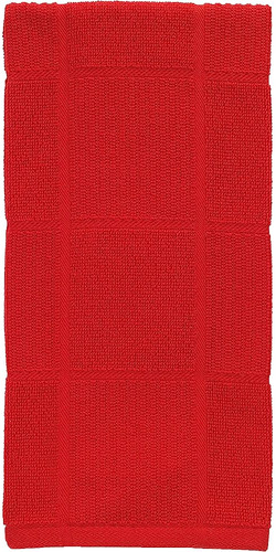 T-fal Textiles Plato De Algodón Towl, Rojo