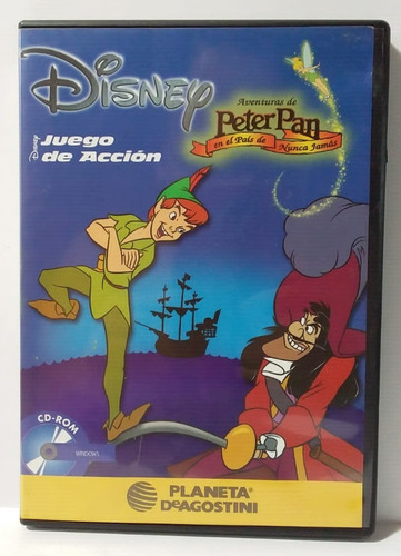 Pc Cd - Rom Juego Aventuras De Peter Pan - Disney