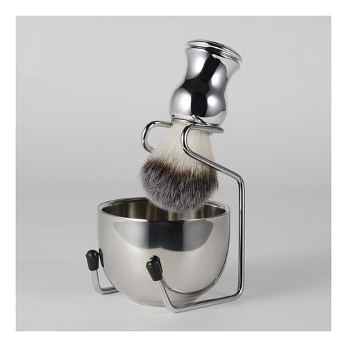 ` .. Set De Brochas De Afeitar For Hombre Con Taza De Tazón