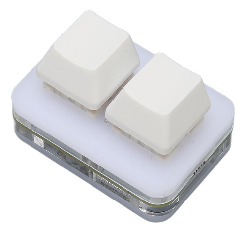 Mini Teclado De 2 Teclas, Llave Usb, Retroiluminación Led Rg