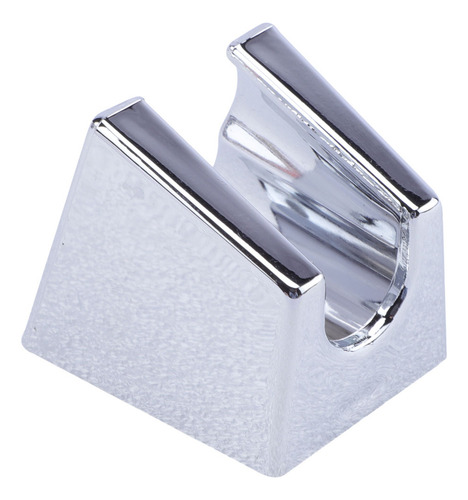 Soporte Plastico Cromado Universal Fijo Ducha Mano Gloa SD01 color cromado