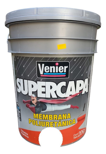 Membrana Poliuretanica Supercapa 20 Kg Venier Blanco Mate