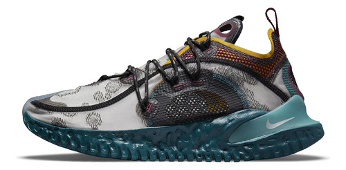 Zapatillas Nike Flow 2020 Ispa Black Turquoise Dm2832-001