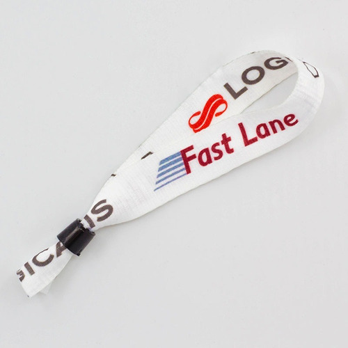Imagen 6 de 7 de Pulseras Seguridad Poliester Full Color Doble Faz Pack 750u