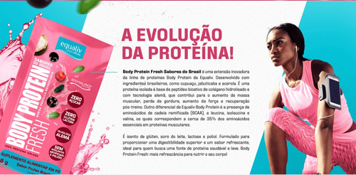 Body Protein Fresh - 10 Sachês