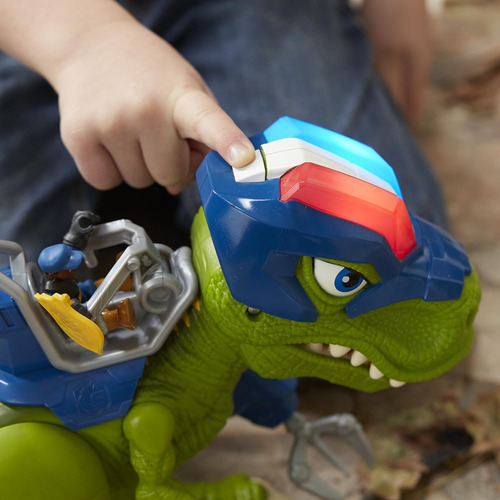 Playskool Heroes Chomp Squad Troopersaurus, Luces Y Sonidos