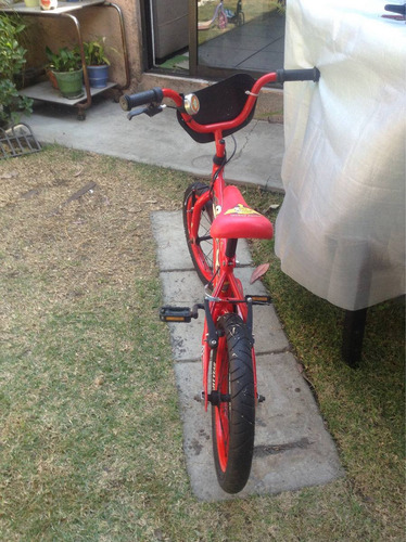 Ermosa Bicicleta De Cars 3 (Usado)