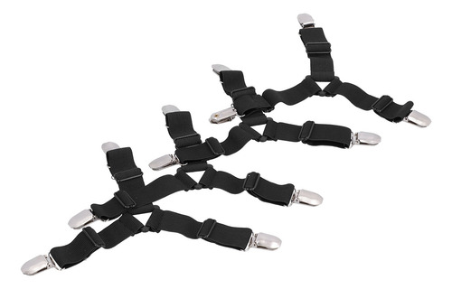 Sujetadores Para Sábanas, 4 Piezas, Clips Elásticos