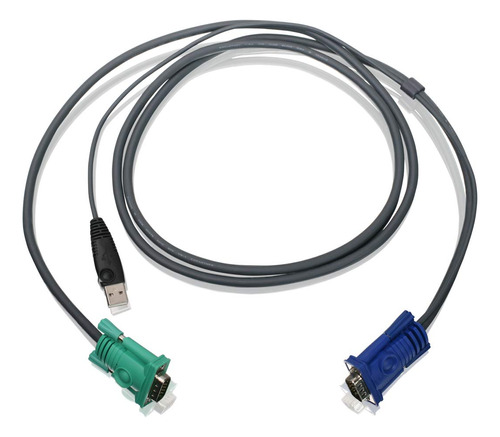 Iogear Cable Kvm Usb De 6 Pies Con Conexiones Usb Y Vga, G2l
