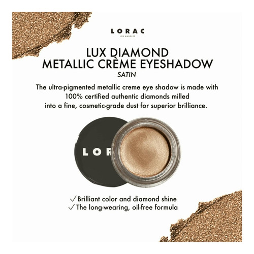 Lux Diamond Crème Eye Shadow Suede