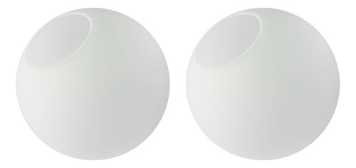 Globos De Vidrio Blanco Leche De 15 Cm Para Accesorios De Lu
