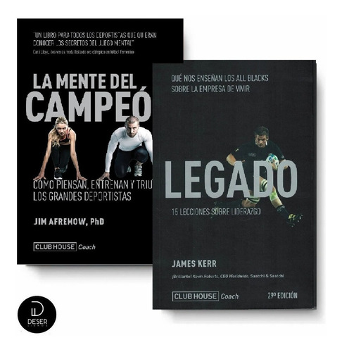 La Mente Del Campeon + Legado Jim Afremov - James Kerr