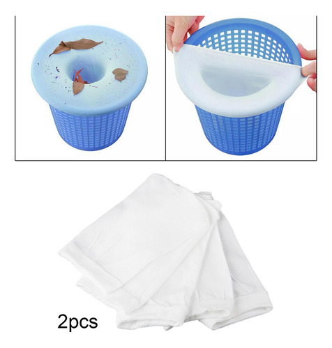 10 Piezas Skimmer Filtro Calcetín Colador Protectores De
