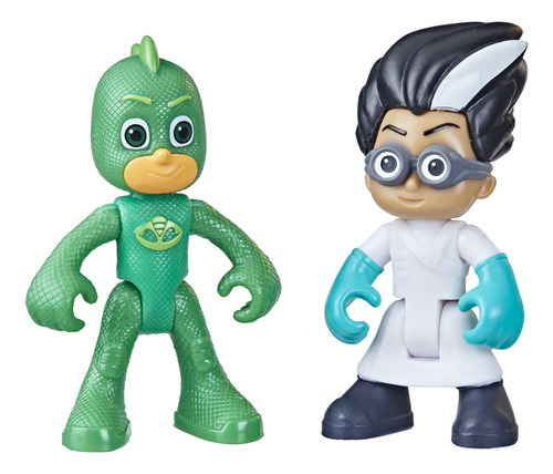 Pj Masks Gekko Y Romeo Figura 2-pack, Juguete Preescolar Con