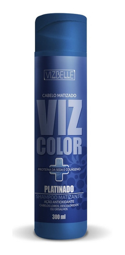 Shampoo Matizante Platinado 300ml Vizbelle