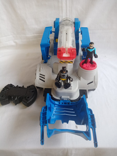 Imaginext Comandó Movil De La Justicia Sonido Y Movimiento (Usado)