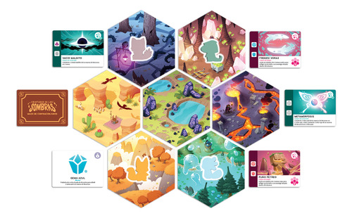 Criaturas De Las Sombras - Juego De Mesa Unstable Unicorns