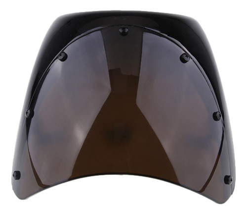 Parabrisas De De Faro De Motocicleta Negro