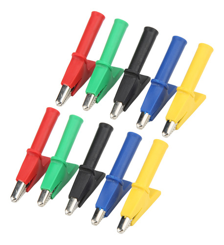 Pinza De Prueba Con Clip De Cocodrilo Clips, Aislante, Conec