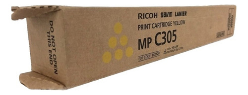 Toner Original Ricoh Mp C305 Amarillo 842120 Aficio C305sp