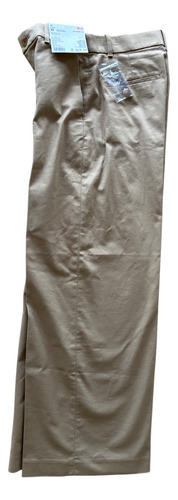 Pantalón Uniqlo Mujer Chino Pierna Ancha Talle Xs