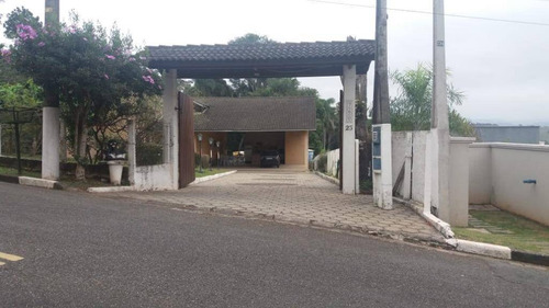 Chácara Em Condomínio Fechado Com 3 Dormitórios À Venda, 5000 M² Por R$ 2.000.000 - Penhinha - Arujá/sp - Ch0086